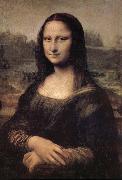LEONARDO da Vinci Portrait de Mona Lisa dit La joconde painting